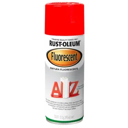 Rust Oleum Pintura en Aerosol Fluorescente Rojo-naranja