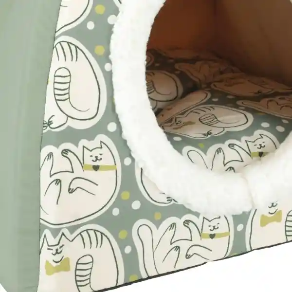 Cama Nido Iglú Para Gato 40 x 40 x 35 cm Casaideas