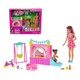 Barbie Muñeca Skipper Babysitter Parque de Juegos