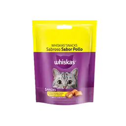 Whiskas Snacks Sabroso Sabor Pollo 80gr