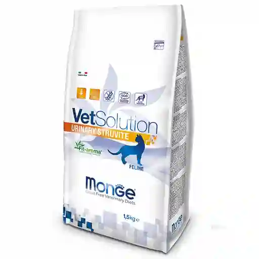 Monge Alimento Para Gato Vetsolution Urinary Struvite