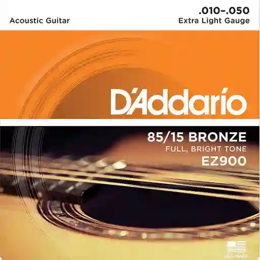Cuerda de Metal Para Guitarra Acústica 10-50 EZ900