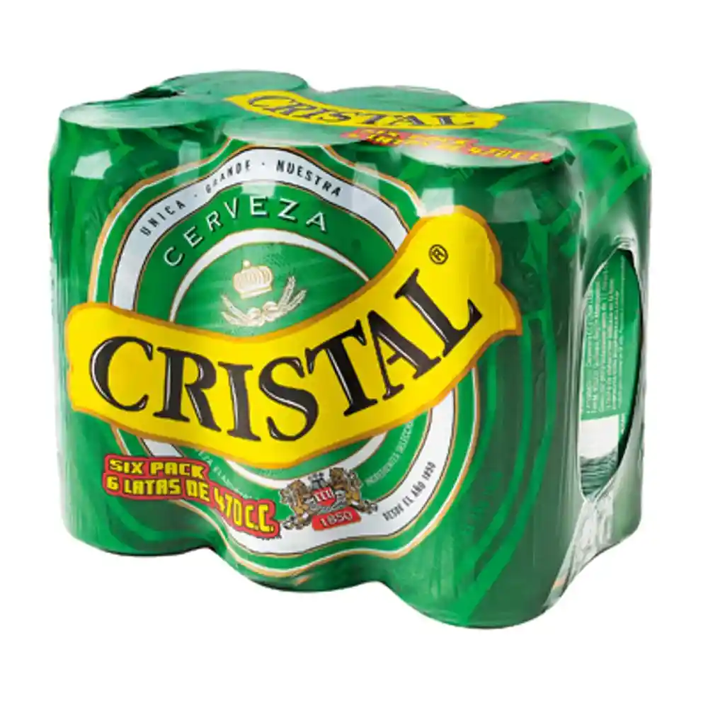 Cristal Cerveza Lager en Lata