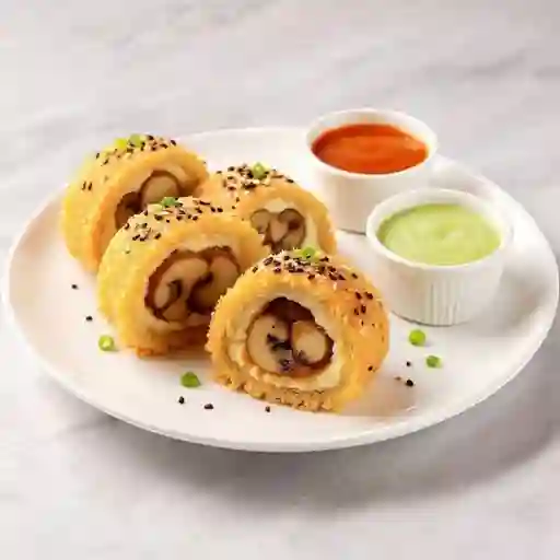 Rollo Pollo Furai en Panko y Sésamo