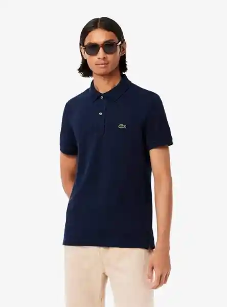 Lacoste Polera Polo Azul Marino L PH4012