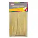 Palos De Helados Grande 25 Pcs Natural