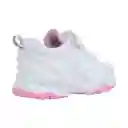 Zapatillas Deportiva Escolar Junior 2 Blanca Rosa T. 33
