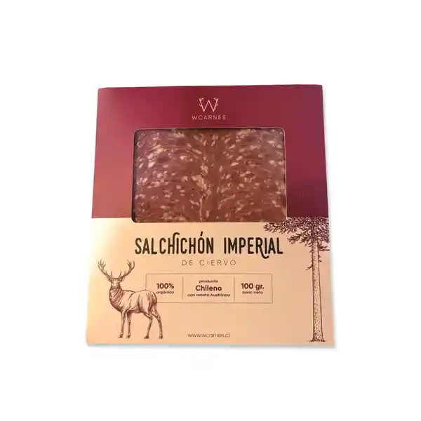 Salchichón Imperial De Ciervo W Carnes