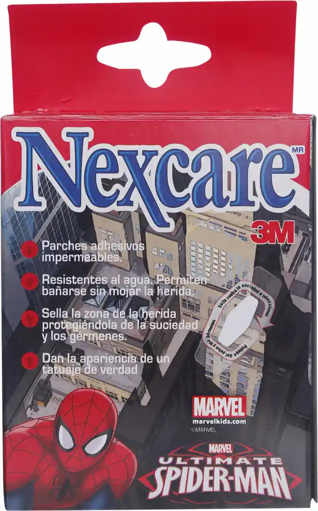 Nexcare Parches Spiderman Par.x20