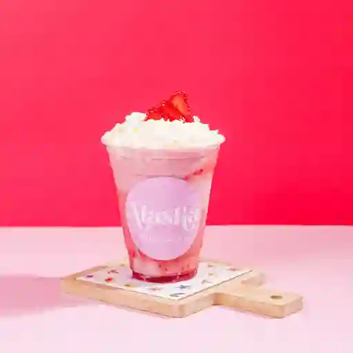 Malteada de frutilla 16onz