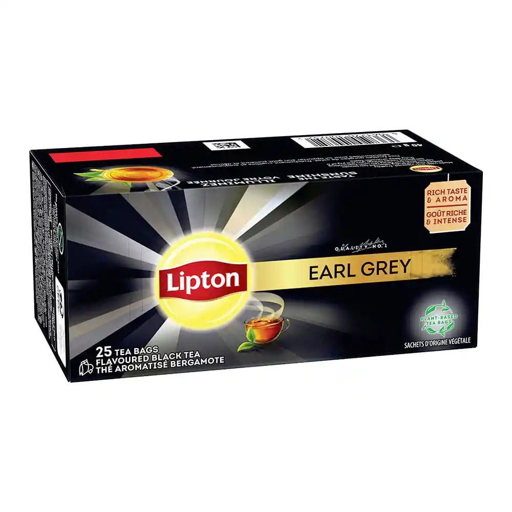 Te Earl Grey 25 Un Lipton
