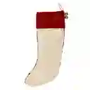 Bota Algodón Navideña 9 x 46 cm Casaideas