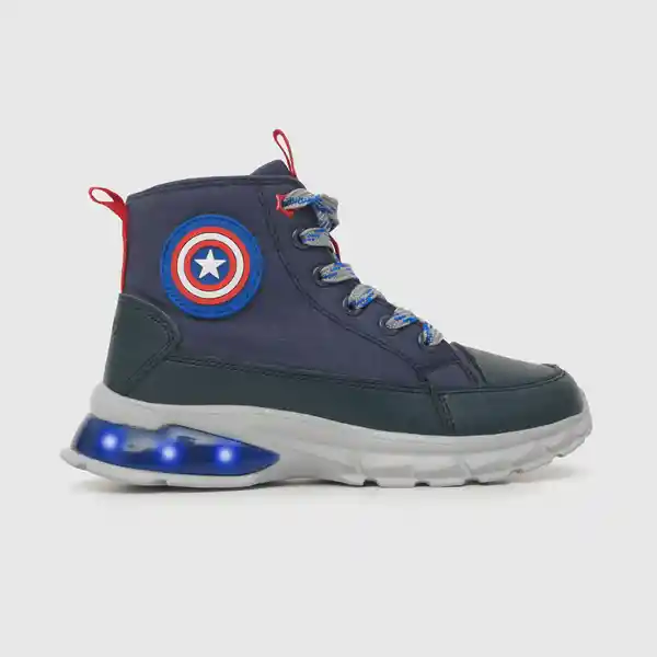 Zapatillas Marvel Luces de Niño Navy Talla 31 Colloky