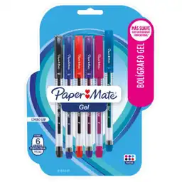 Paper Mate Bolígrafo Gel Punta Fina Economy