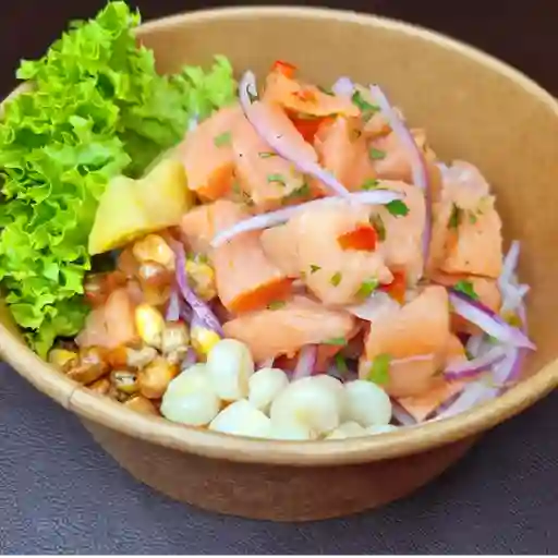 Ceviche de salmón