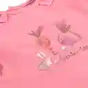 Polera Manga Larga Bebé Niña Palo Rosa Talla 4 A Pillin