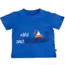 Polera Bebé Niño Azul Eléctrico Talla 18 M Pvy658-23Azl Pillín