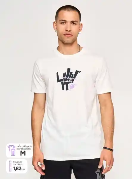 Kappa Polera H Blanco M KPMPOV2506BL