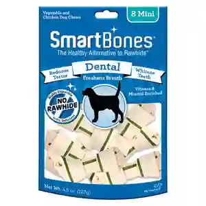 Snack Perros Smartbones Dental Mini 8 Unidades