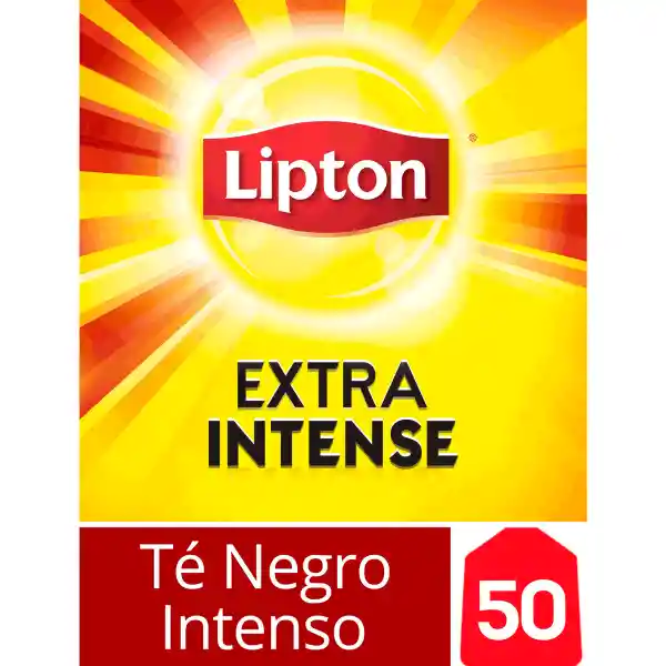 Lipton té Negro Extra Intense