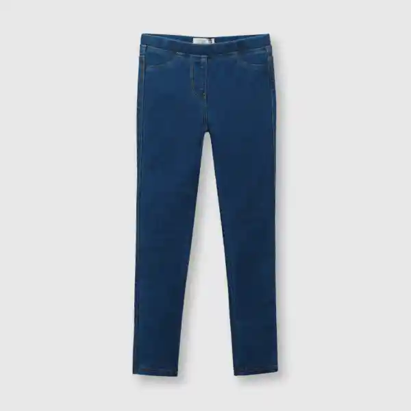 Jegging Elasticado de Niña Light Denim Talla 4A Colloky