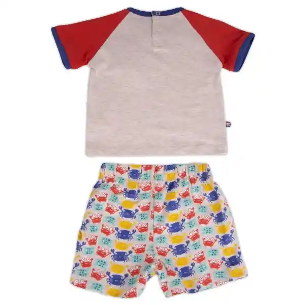 Pijama Bebe Niño Rojo Pillin 12 M