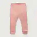 Jean Rib Puño de Niña Rosado Talla 3M Opaline