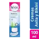 Veet Crema Depilatoria Axila y Bikini Piel Sensible 100 ml