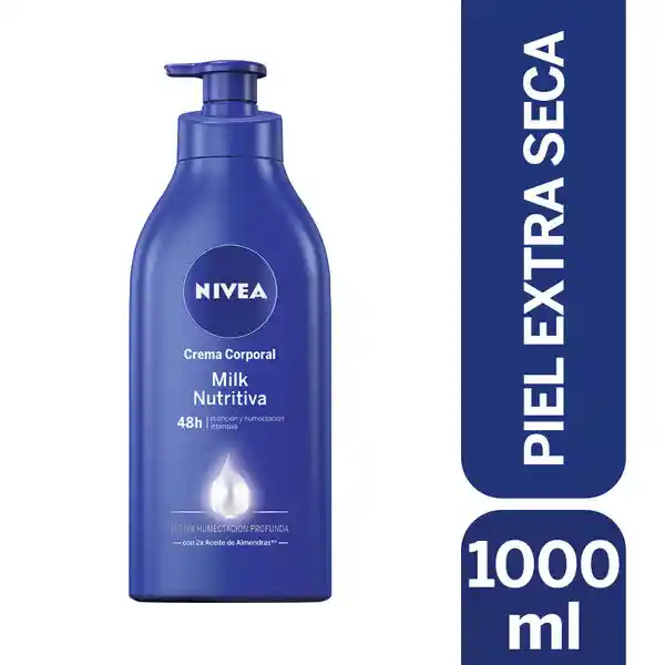 Nivea Crema Corporal Milk Nutritiva