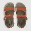 Sandalias Outdoor Doble Ajuste Niño Beige/Naranja T. 30 Colloky