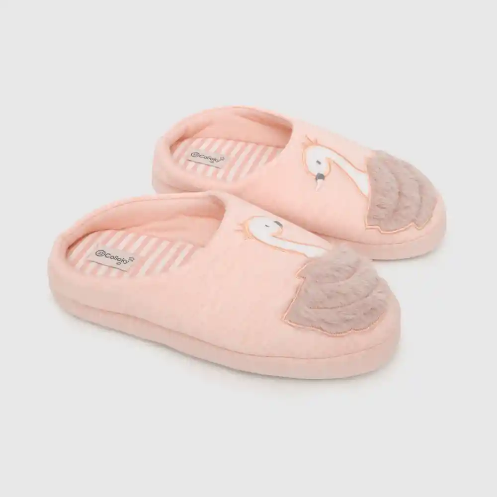 Pantuflas Gris Talla 36