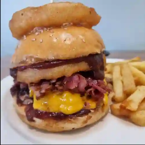 Smoked Bbq Bacon Burger Premium