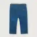 Jean Con Pretina Rib Niño Azul Talla 4A Opaline