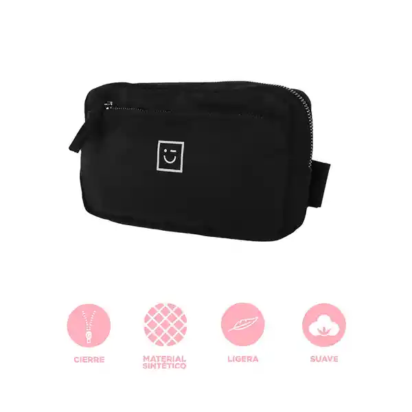 Cangurera Color Negro Miniso