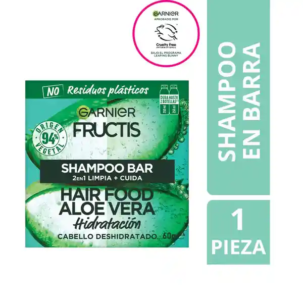 Garnier-Fructis Shampoo Hair Food Aloe Barra
