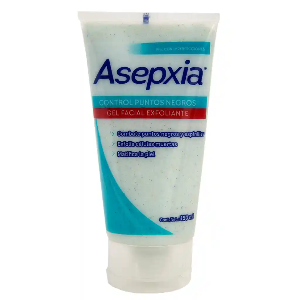 Asepxia Gel Exfoliante Contra Puntos Negros