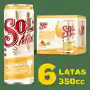 Sol Pack Cerveza Mix Mango Margarita