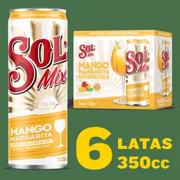 Sol Pack Cerveza Mix Mango Margarita