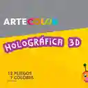 Estuche Artecolor Papel Holográfico Artel