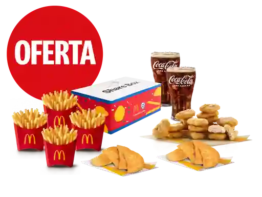 2 Share Box + 2 Bebidas grandes