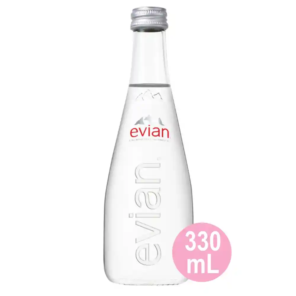 Evian Agua Min S/gas Vidrio 