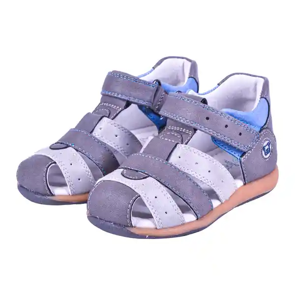 Sandalias Niño Gris Pillin 20