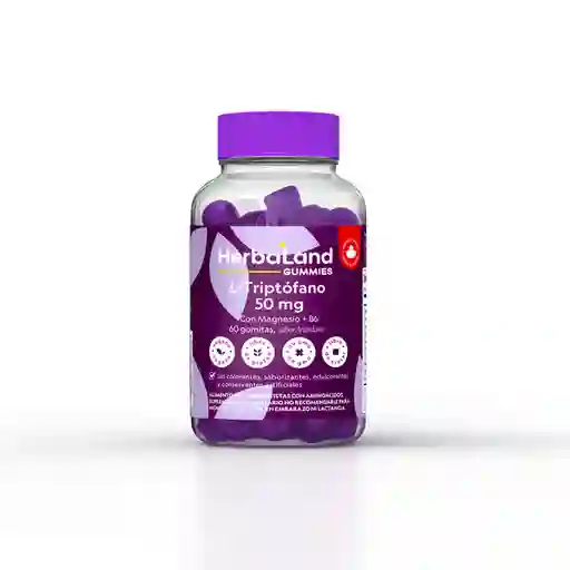 Herbaland Goma L-Triptófano (50 mg)