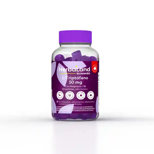 Herbaland Goma L-Triptófano (50 mg)