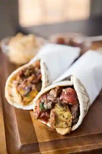 Shawarma Mixto Vacuno-Pollo , Bebida 350 ml