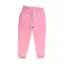 Pantalón Sudadera Niña Rosado Talla 10 A Pillin