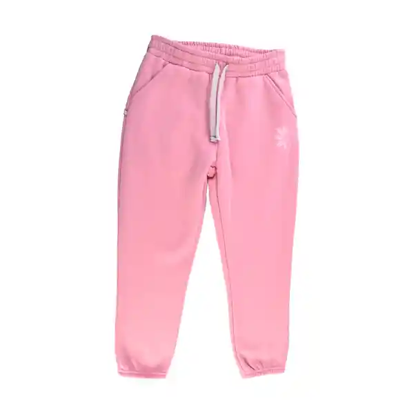 Pantalón Sudadera Niña Rosado Talla 10 A Pillin