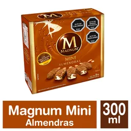 Magnum Paleta Helada de Chocolate Belga con Almendras