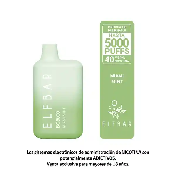 Vap Elfbar 5000 Miami Mint