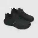 Zapatillas Sport Velcro Elástico Neg Talla 25 Colloky